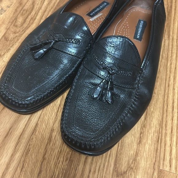 Bostonians Black Tassel Loafer SZ 11.5 Med - Picture 7 of 8